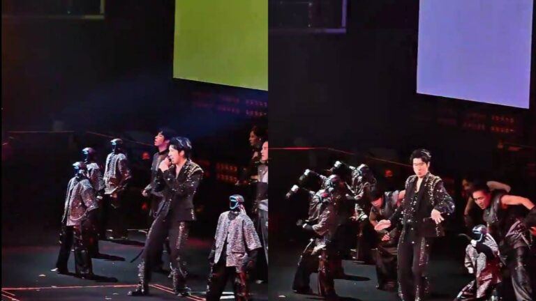 Robots performing at Wang Leehom concert
