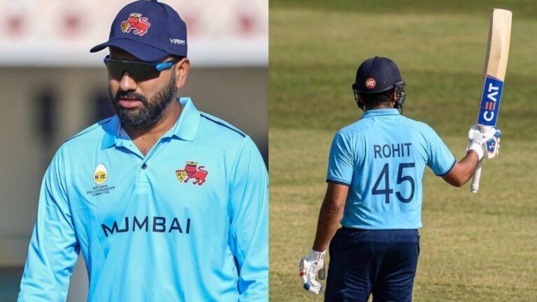 Rohit Sharma VHT century Jaipur