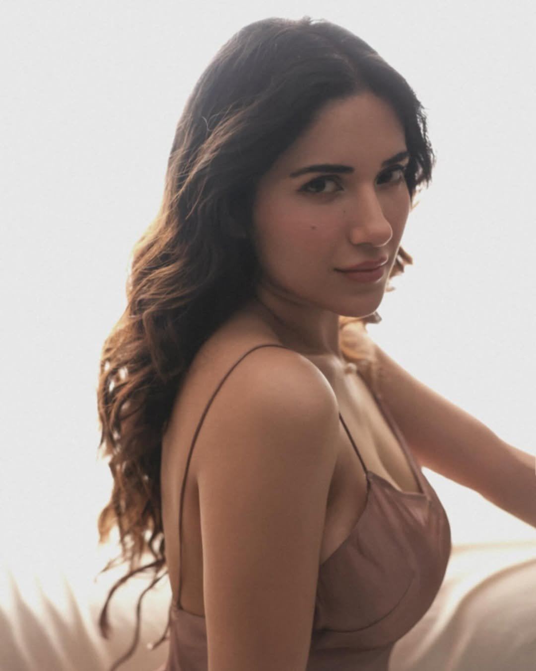 Ruhani Sharma Edgy Vibe In Soft Pink Fashion Pic