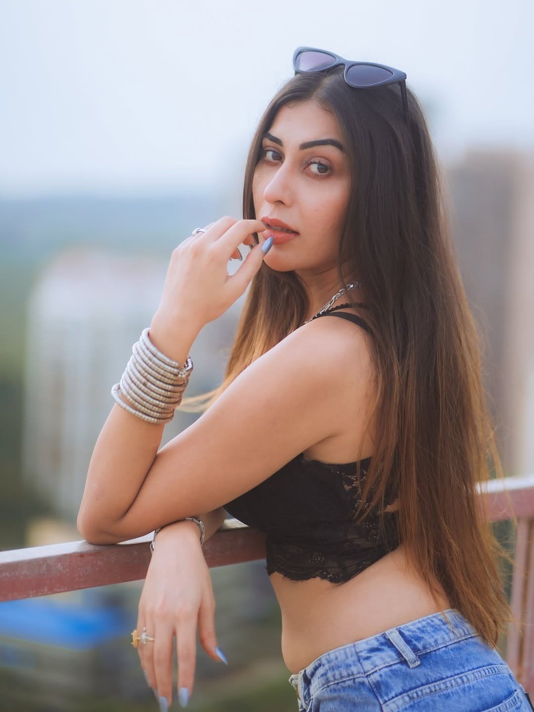 Ruma Sharma Playful Mood Rooftop Photoshoot Wow!