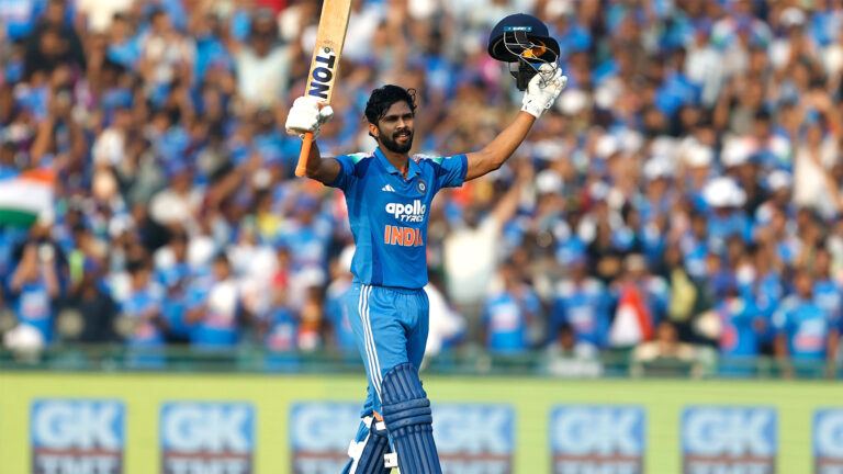 Ruturaj Gaikwad Century at Raipur ODI