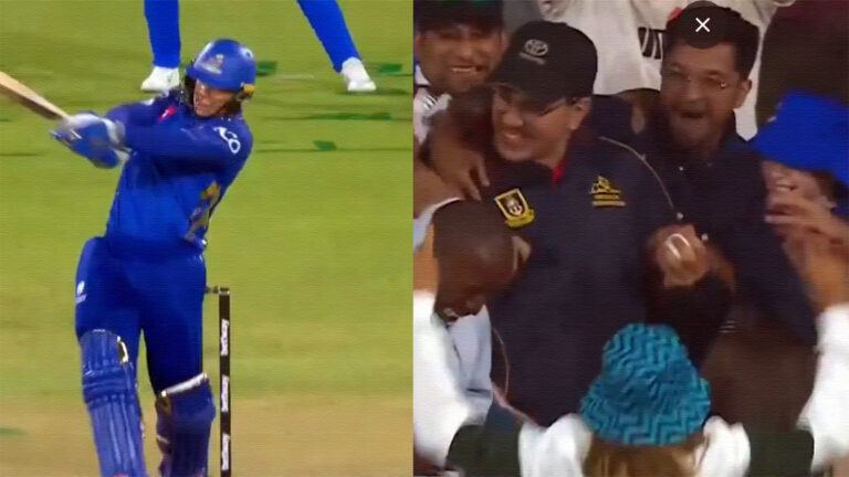 Rickelton hundred SA20 with crowd catch moment