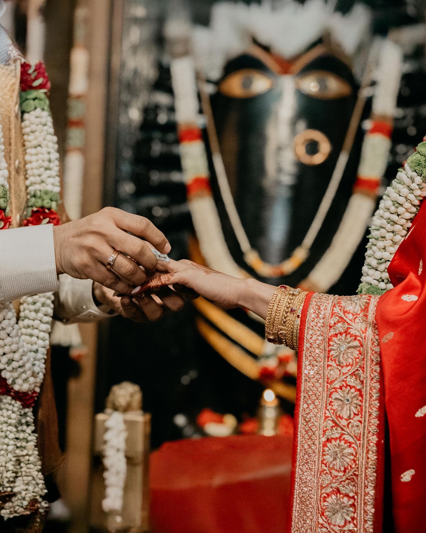 Raj Holding Samantha’s Hand During Marriage Ritual