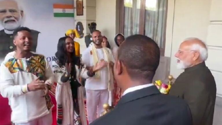 SRK song played during Modi Ethiopia visit