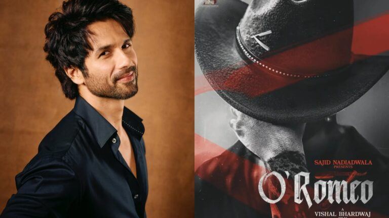 Shahid Kapoor O Romeo first look