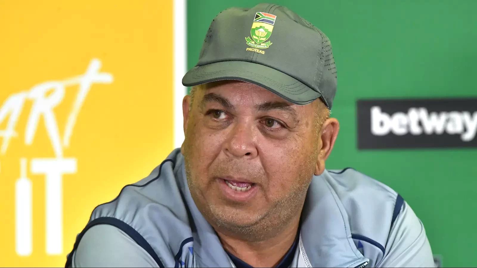 Shukri Conrad speaks after grovel remark