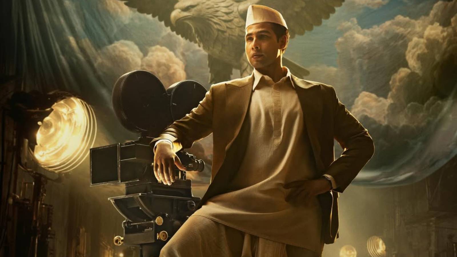 Siddhant Chaturvedi as V Shantaram