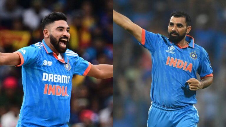 Siraj and Shami team selection debate