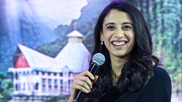 Smriti Mandhana at Amazon Summit