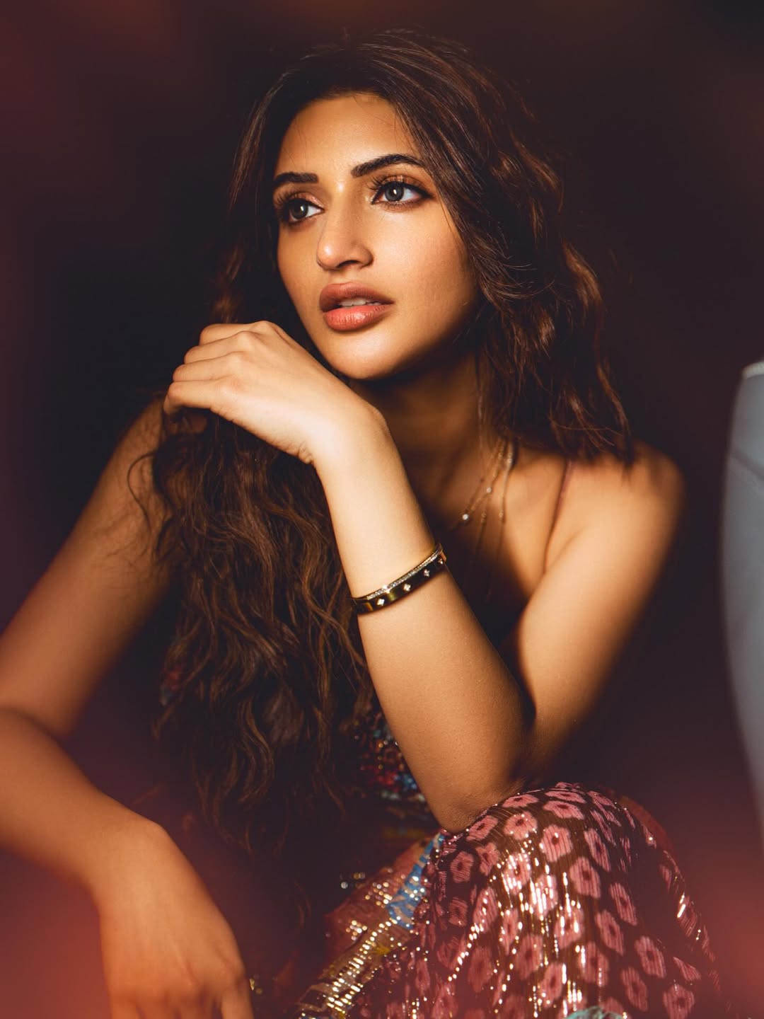 Sreeleela Looks Away In A Candid Party Pose