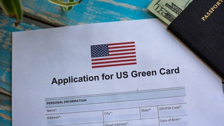 USCIS green card interview paperwork