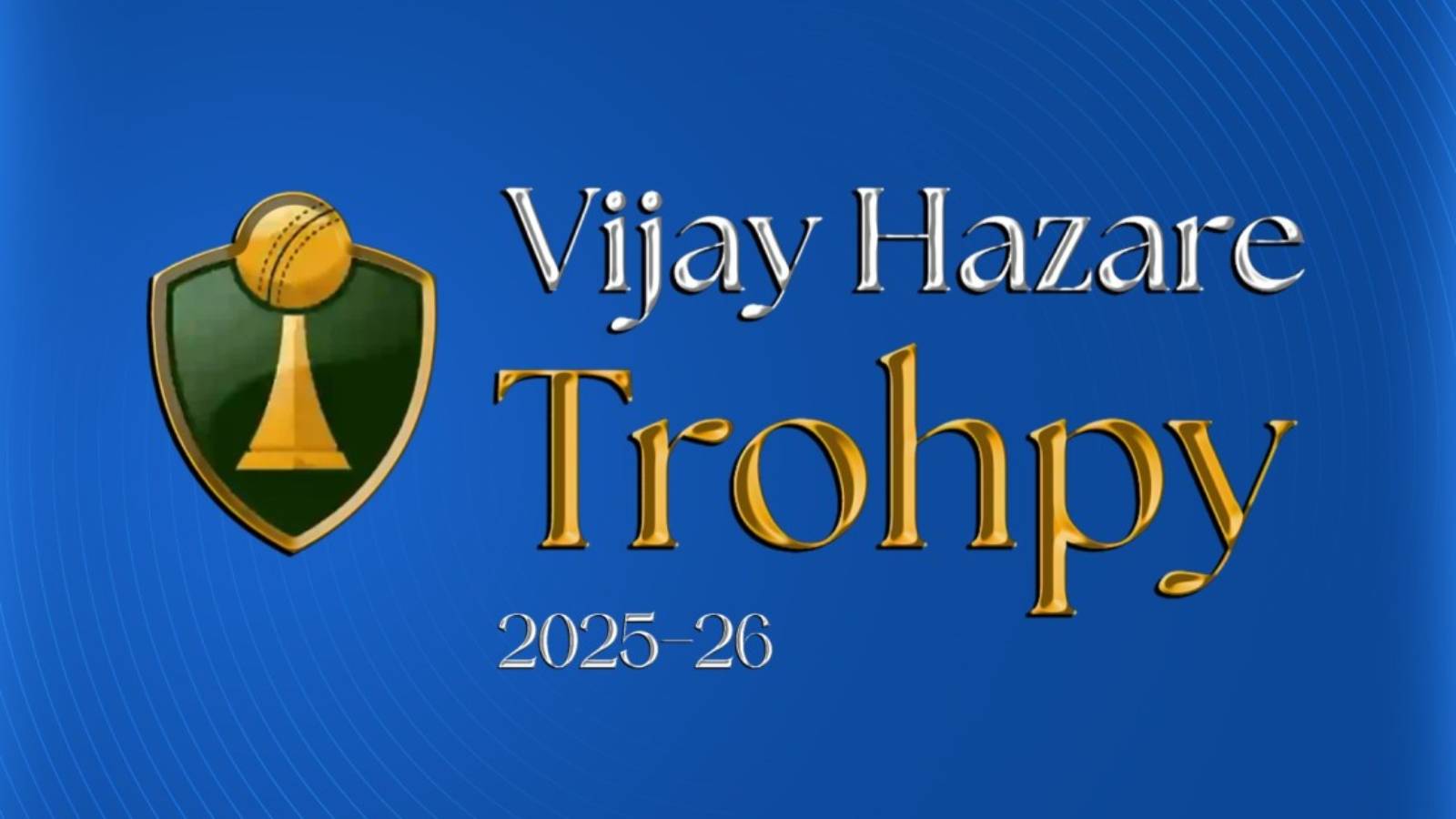 Vijay Hazare Trophy Chaos