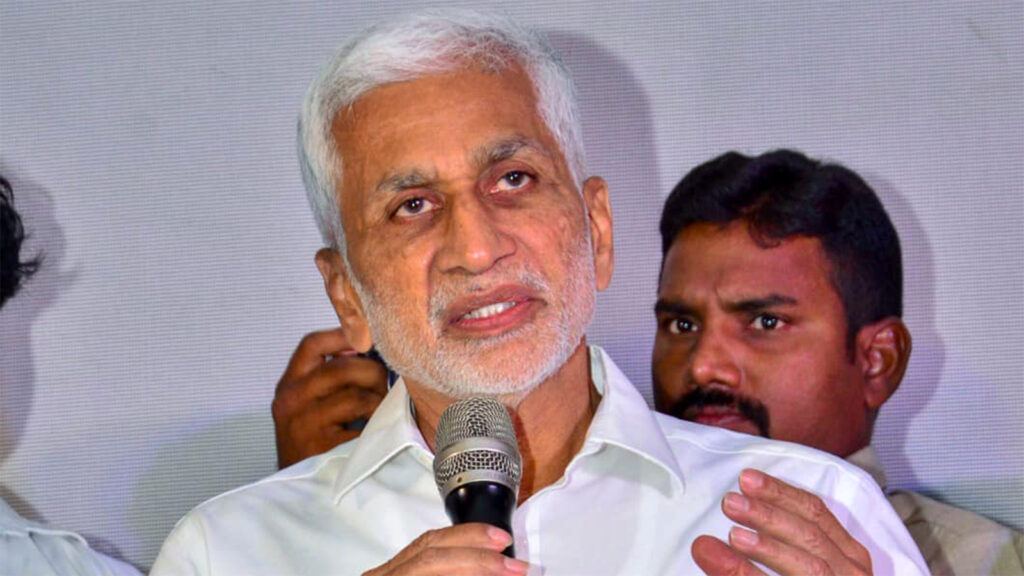 Is Vijay Sai Reddy Signalling a Shift Towards the BJP?