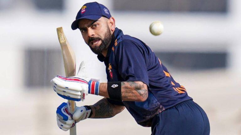 Virat Kohli playing domestic cricket