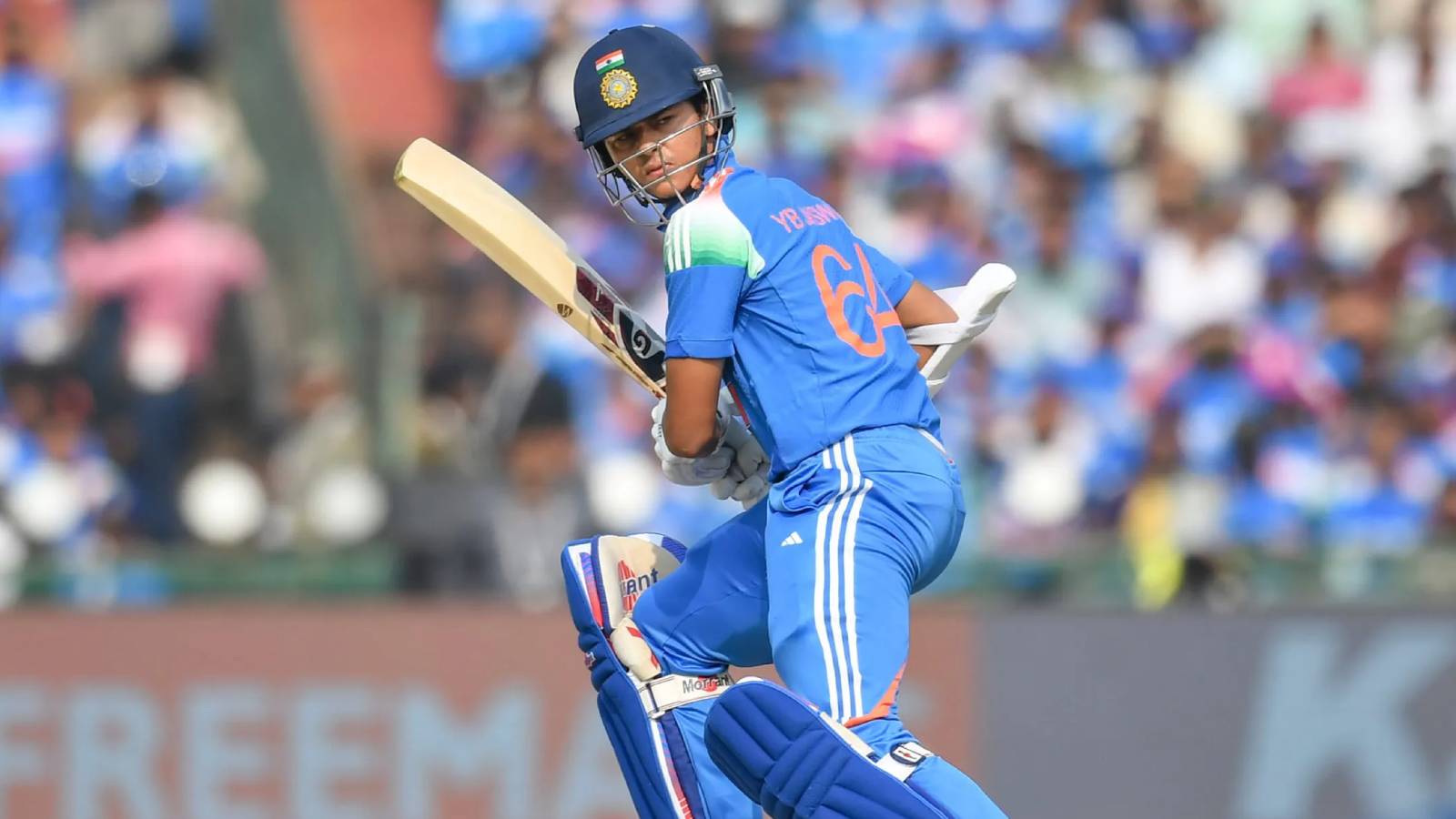 Yashasvi Jaiswal struggles in ODI innings