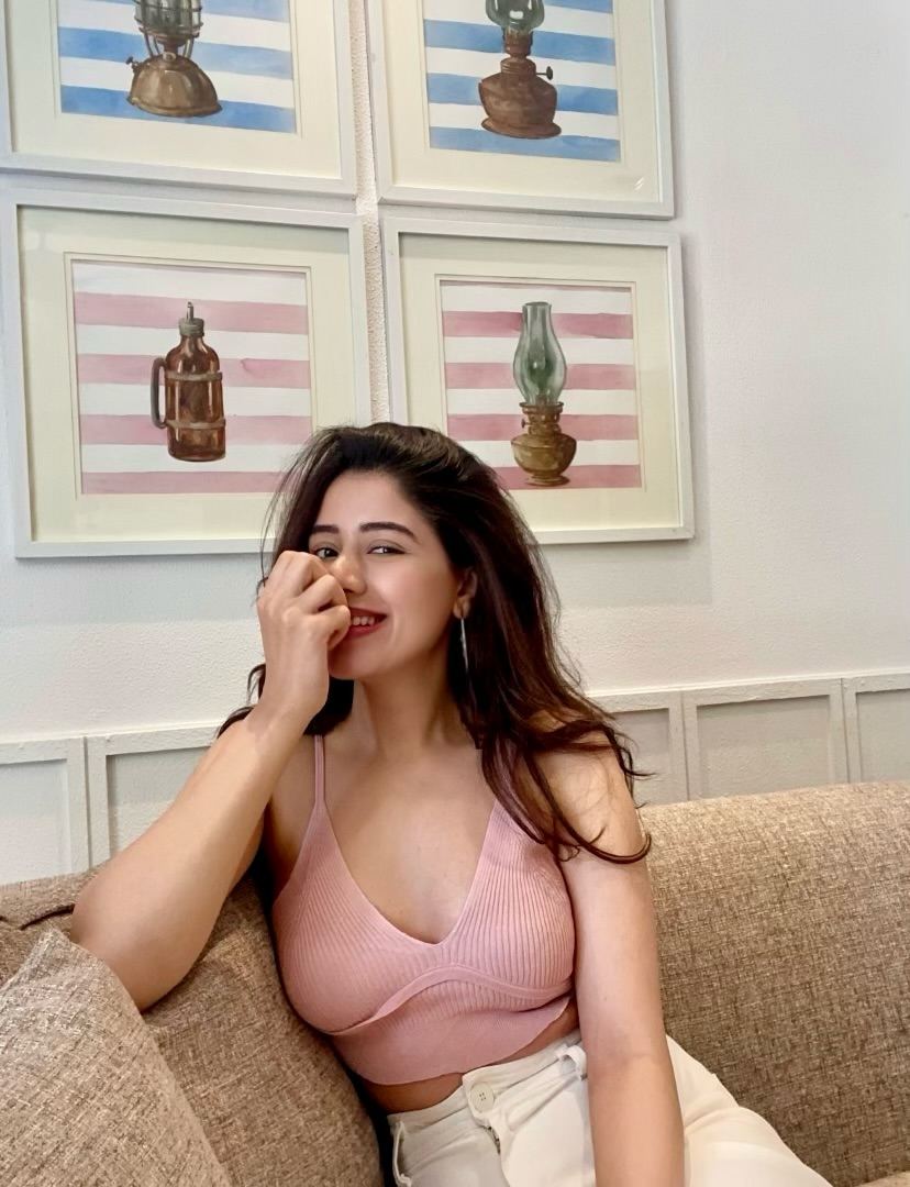 Aarti Chikata Poses Casually With Modern Fashion Vibe