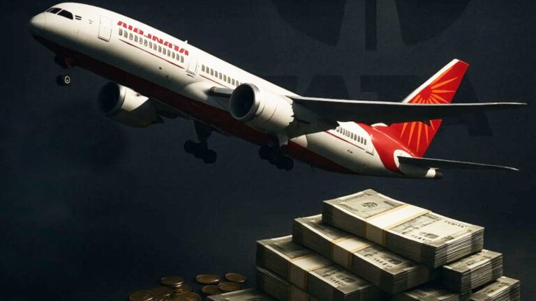 Air India aircraft amid rising financial losses