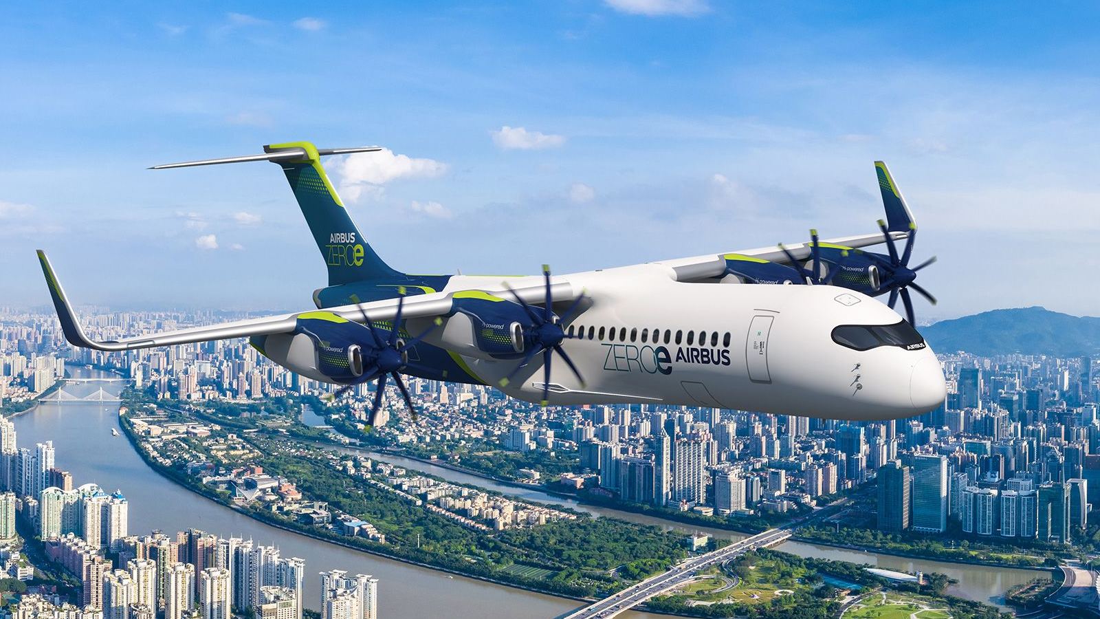 Airbus and Boeing aircraft on airport tarmac
