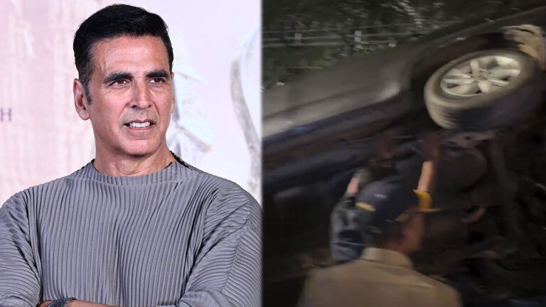 Akshay Kumar convoy crash in Juhu