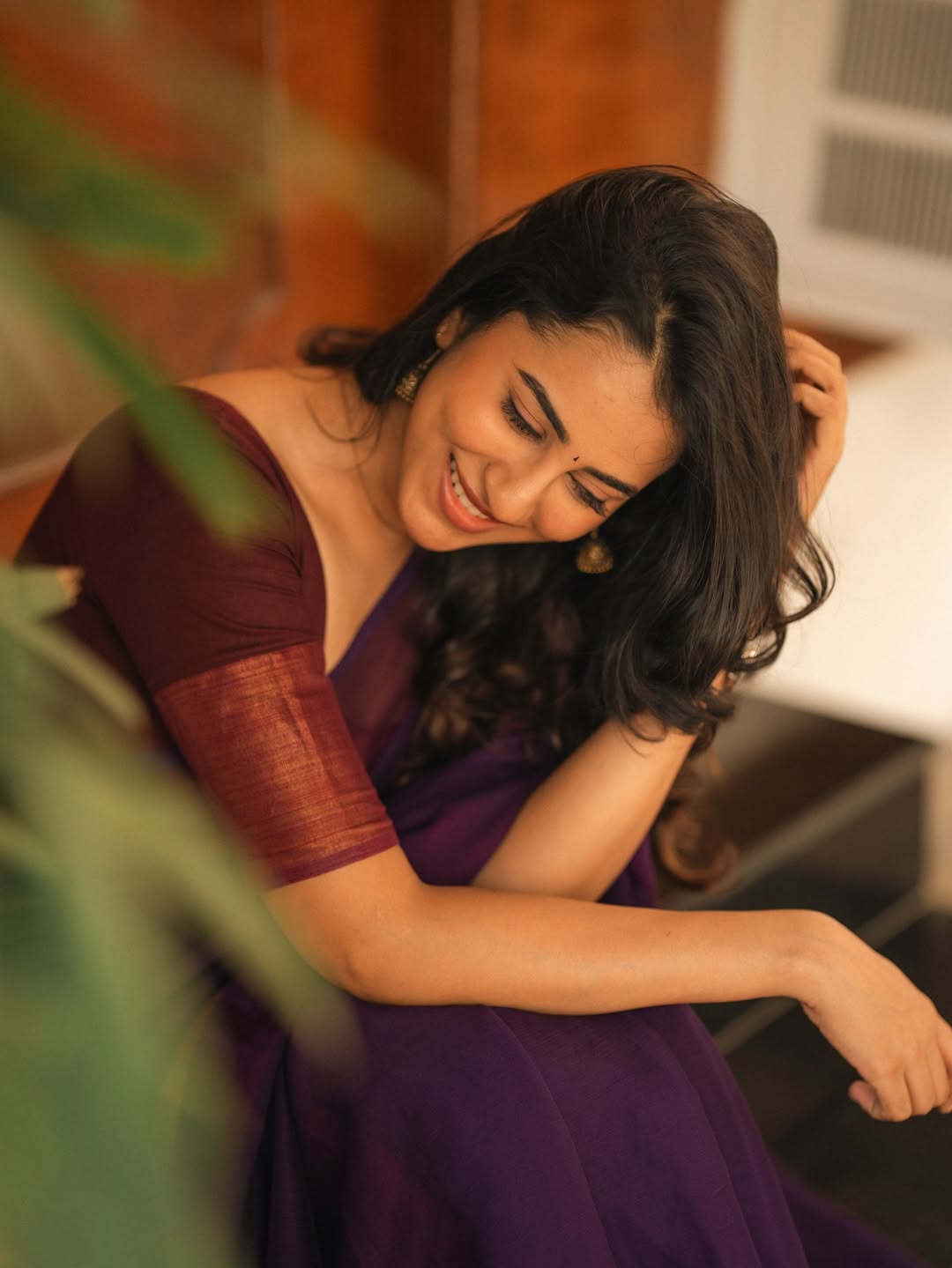 Akshaya Hariharan Radiates A Spicy Desi Glamour