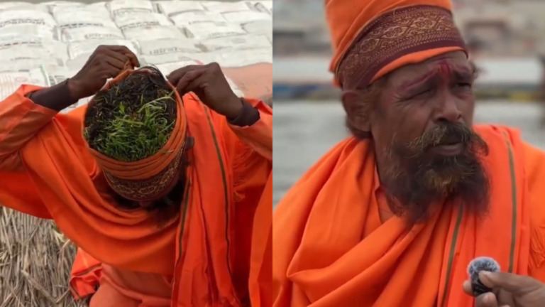 Anaaj Wale Baba head crops claim