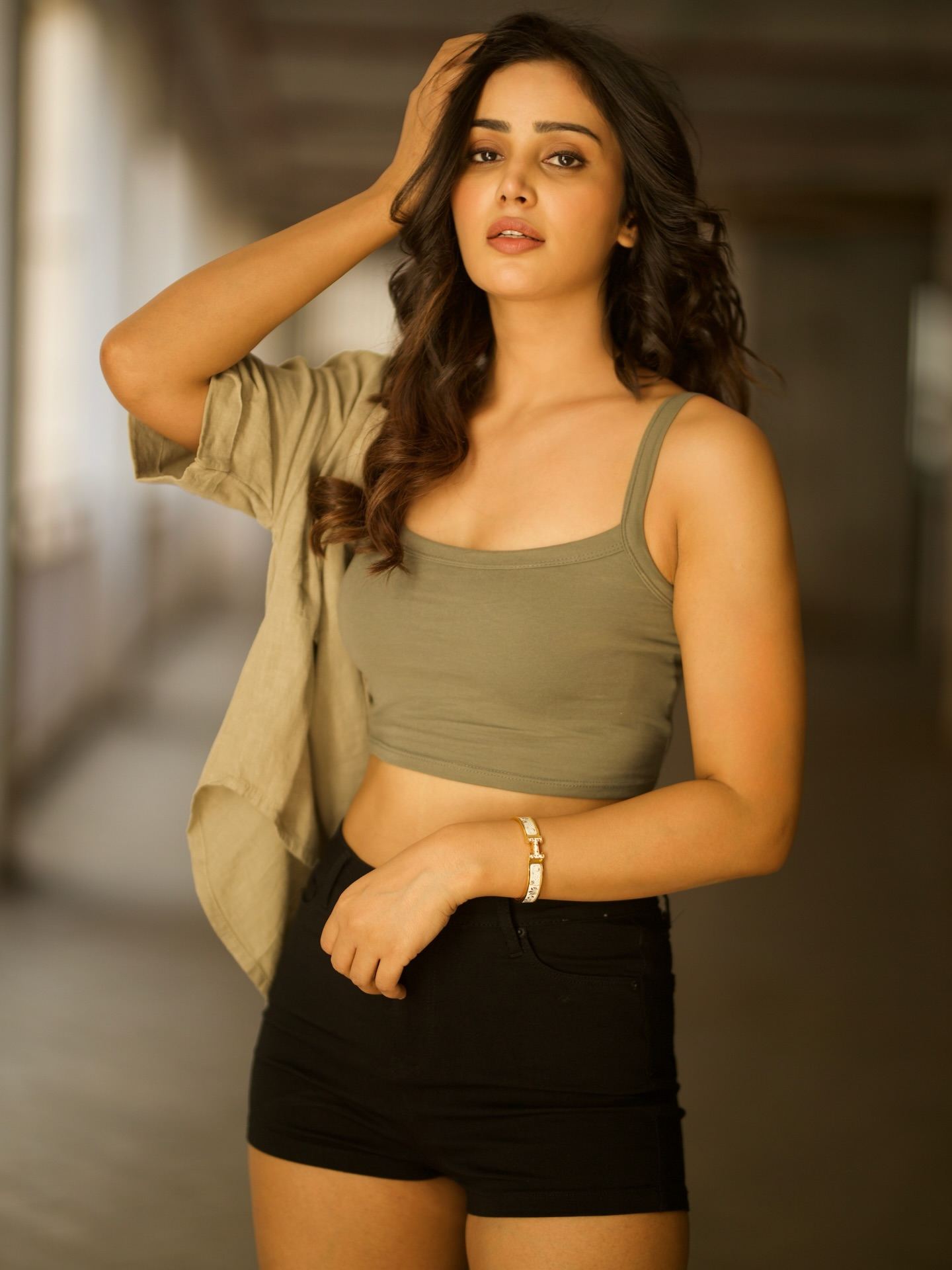 Anaira Gupta posing in stylish casual outfit