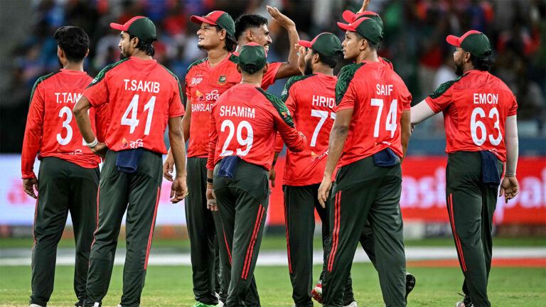 Bangladesh team amid T20 WC 2026 uncertainty