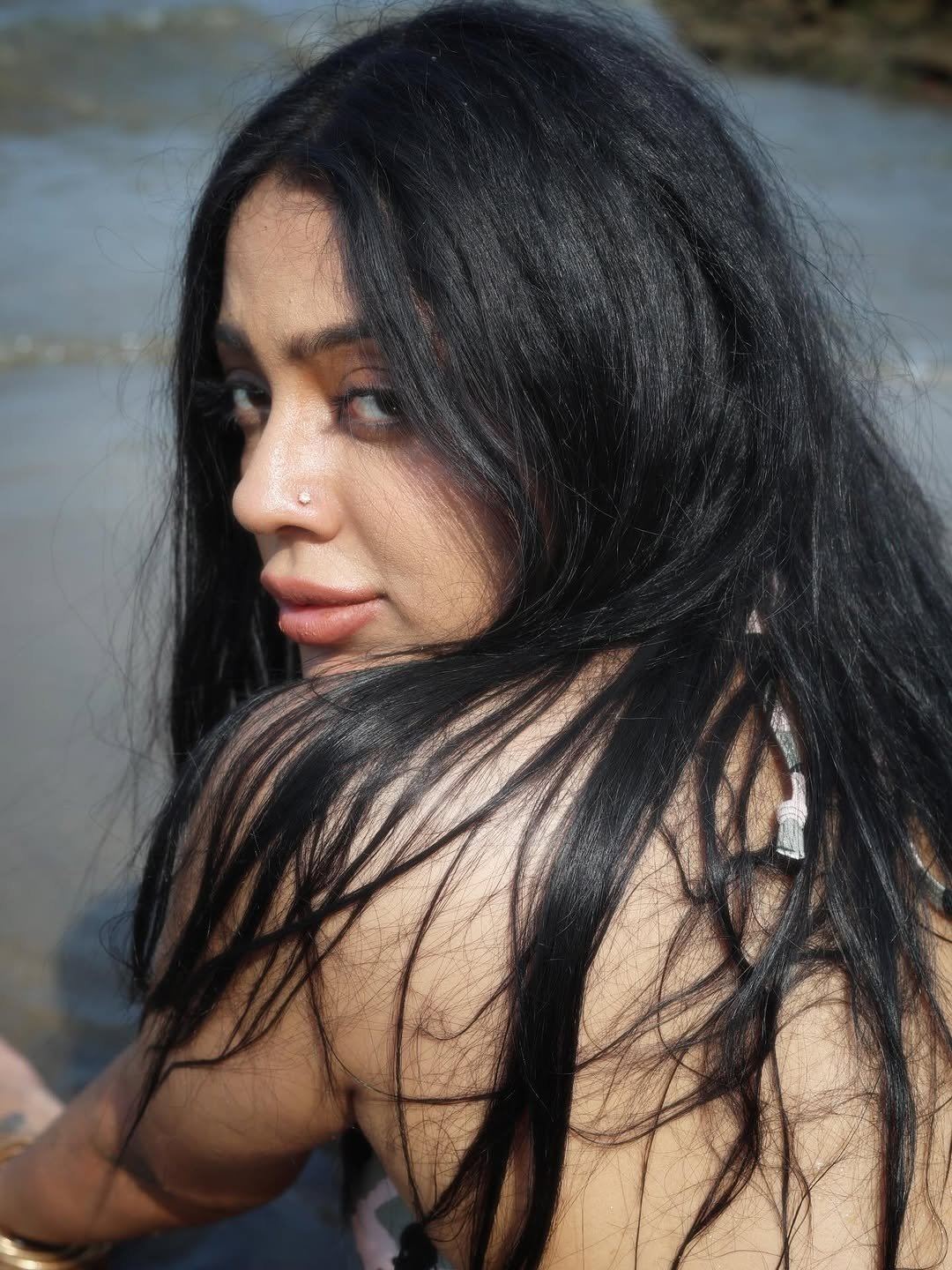 Deviyani Sharma Bold Expression Close Up Shot