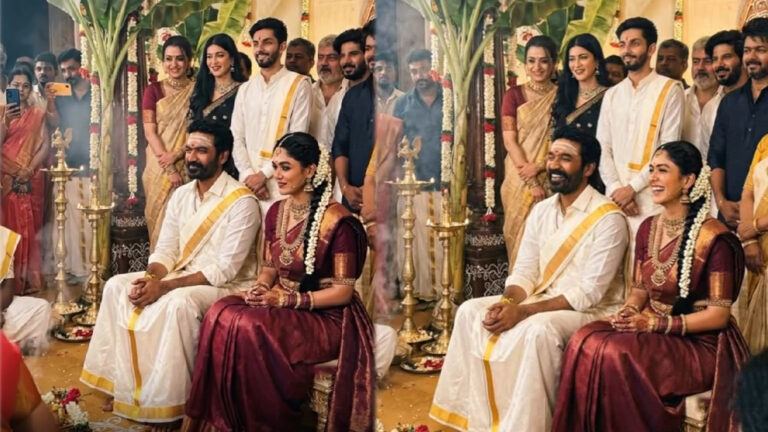Dhanush Mrunal wedding video rumour