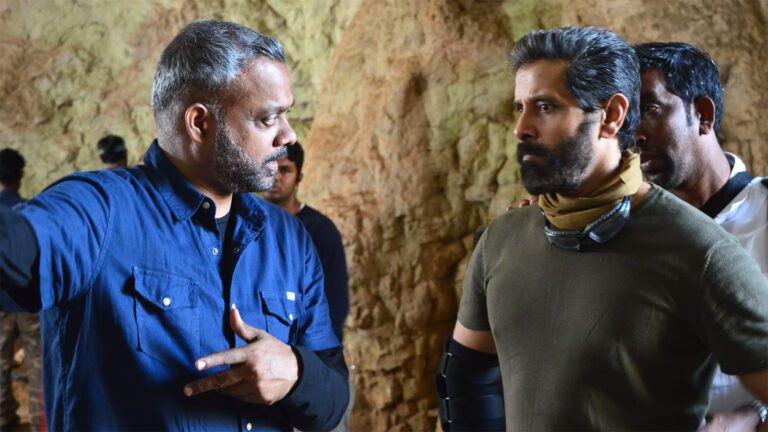 Vikram in Dhruva Natchathiram film still