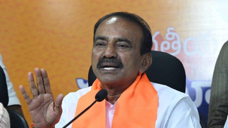 Eatala Rajender in BJP