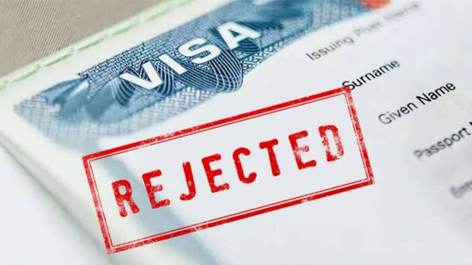 F-1 visa rejection interview