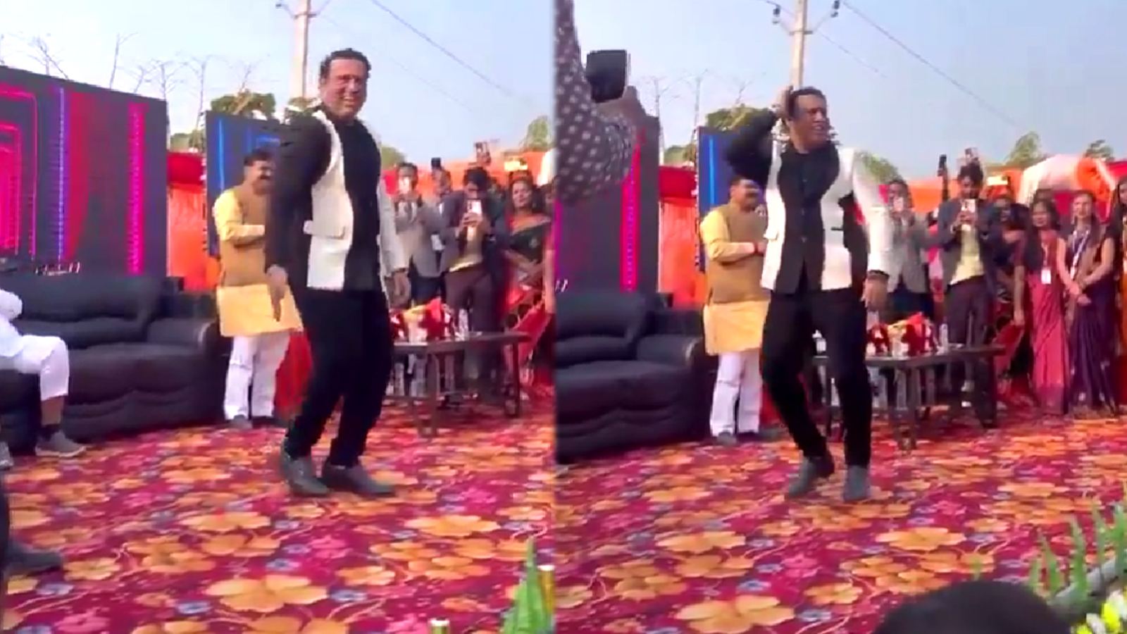 Govinda viral video from school event