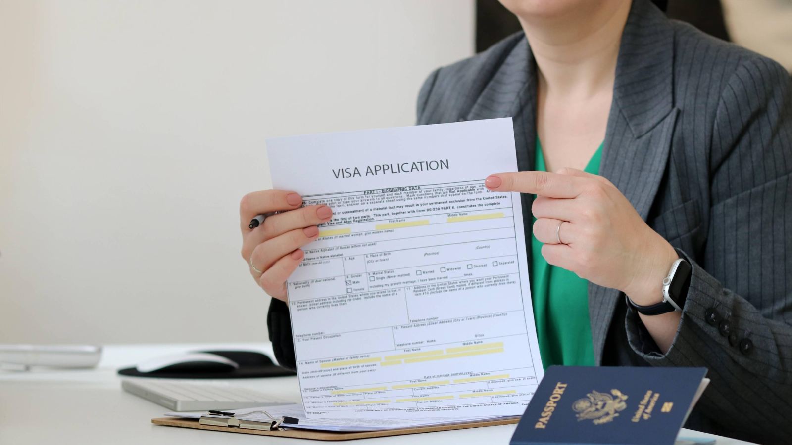 H-1B visa approved in Dubai