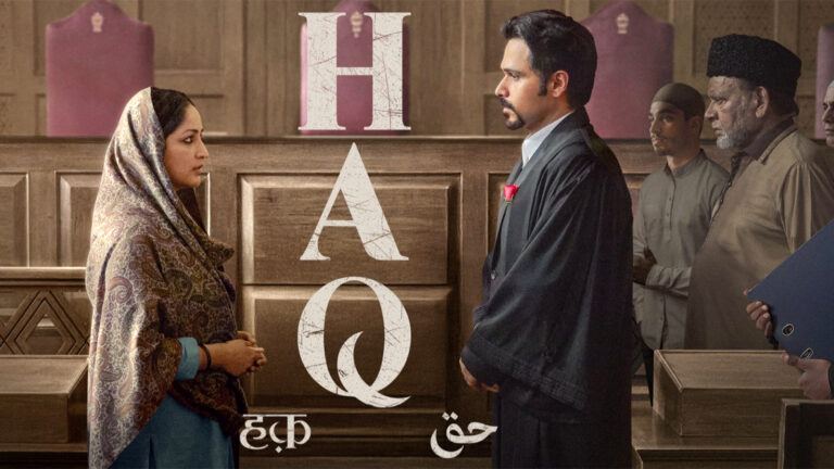 Haq Netflix success with Yami Gautam