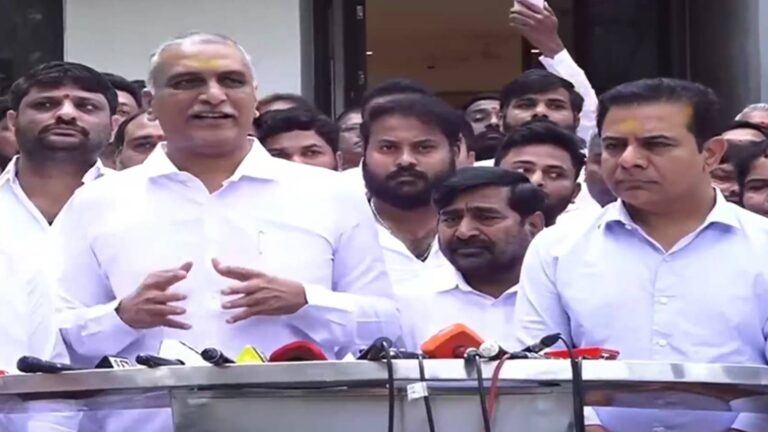 Harish Rao SIT Probe: BRS Fear or Show of Strength?