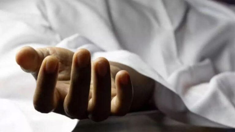Police at Hyderabad railway suicide site