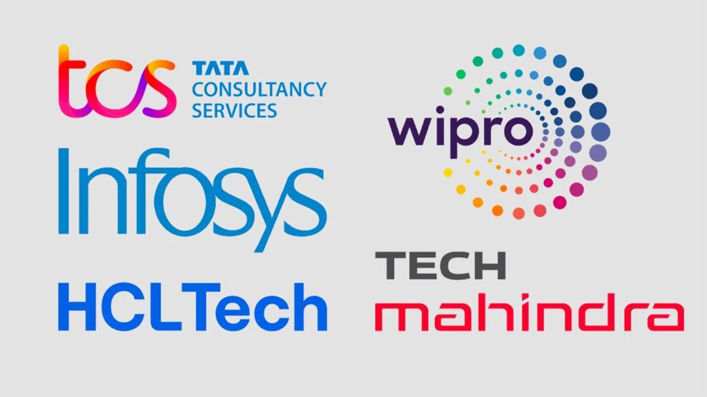India IT workforce numbers of top companies