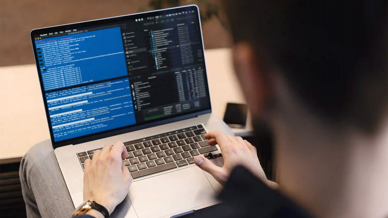 IT professionals working late hours