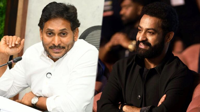 Jagan and Jr NTR political discussion