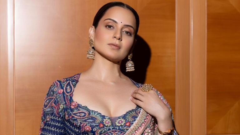 Kangana Ranaut on Bharat Bhagya Vidhata sets