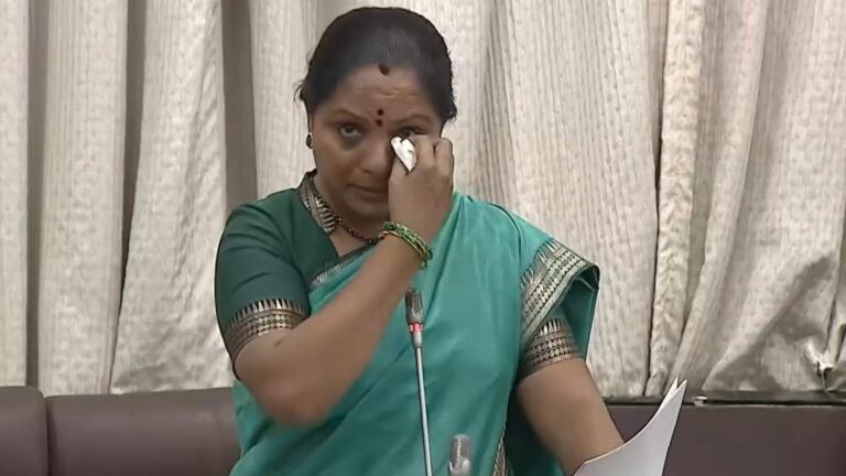 Kavitha emotional speech Legislative Council