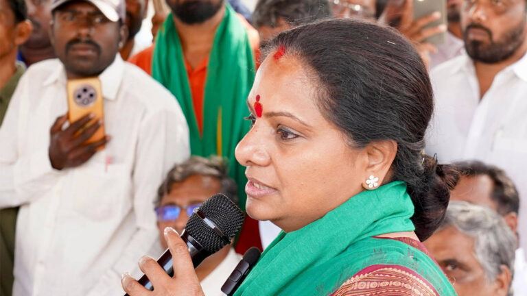 Kavitha on AP water projects dispute