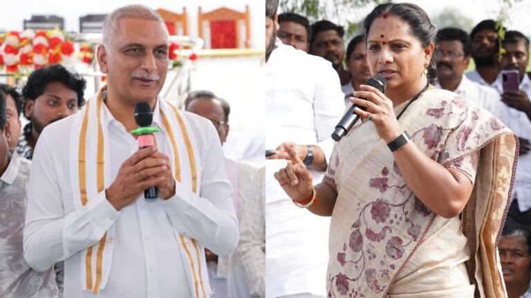 Kavitha vs Harish Rao: Power Struggle Shakes BRS Politics