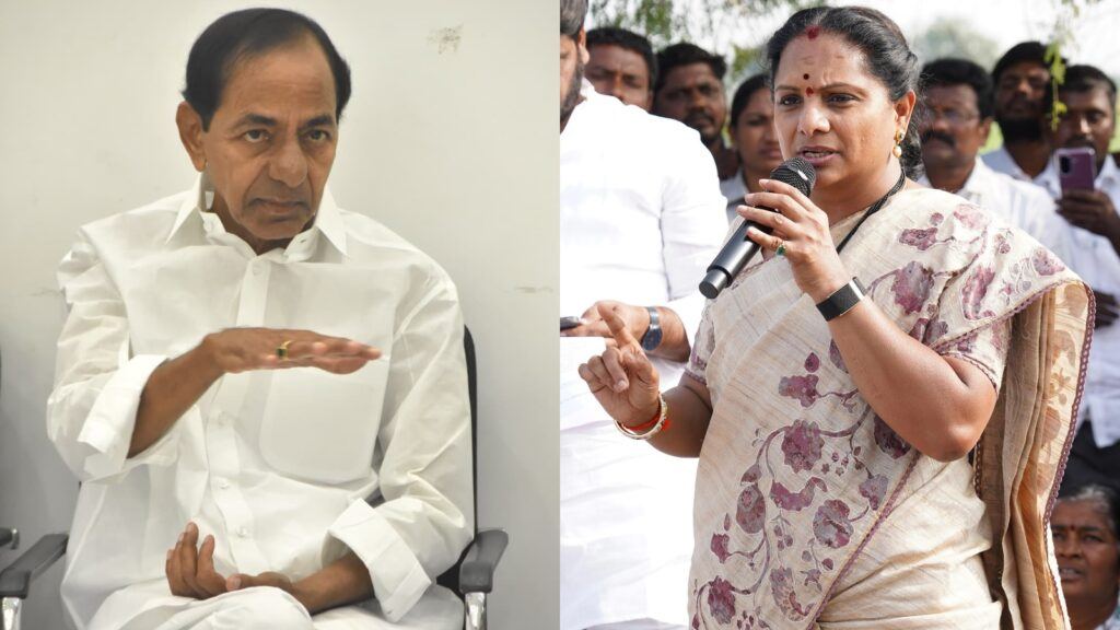 Kavitha’s Shocking Attack on KCR Over Phone Tapping