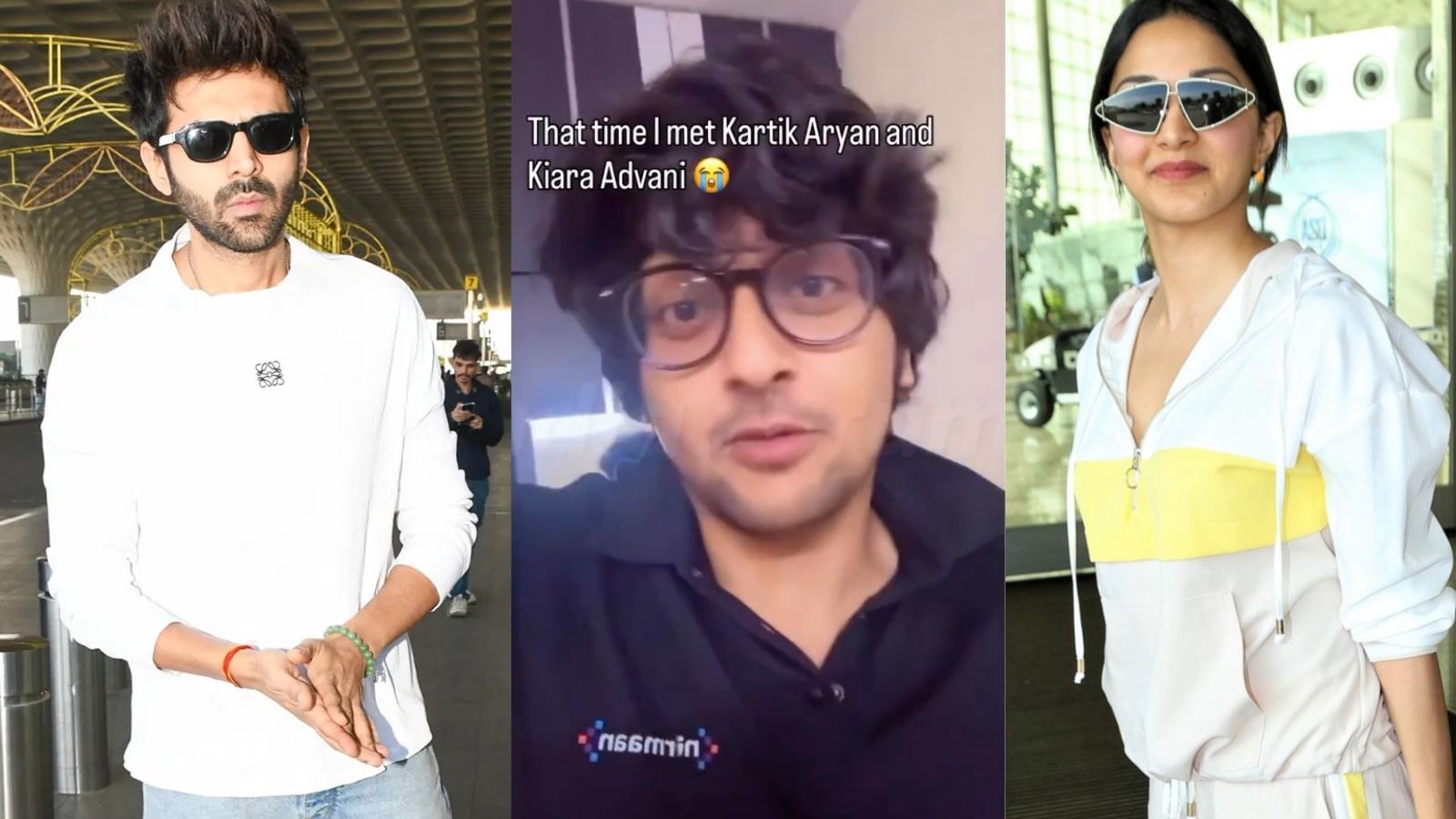 Kiara Advani Kartik Aaryan flight incident