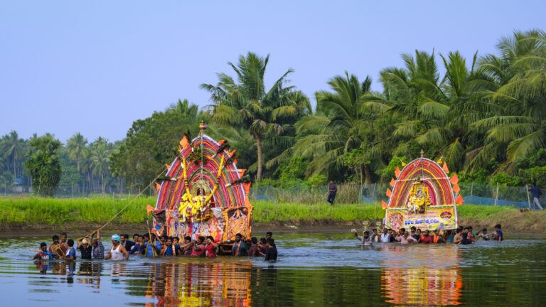 Konaseema Prabhala Theerthalu traditional procession during Sankranti