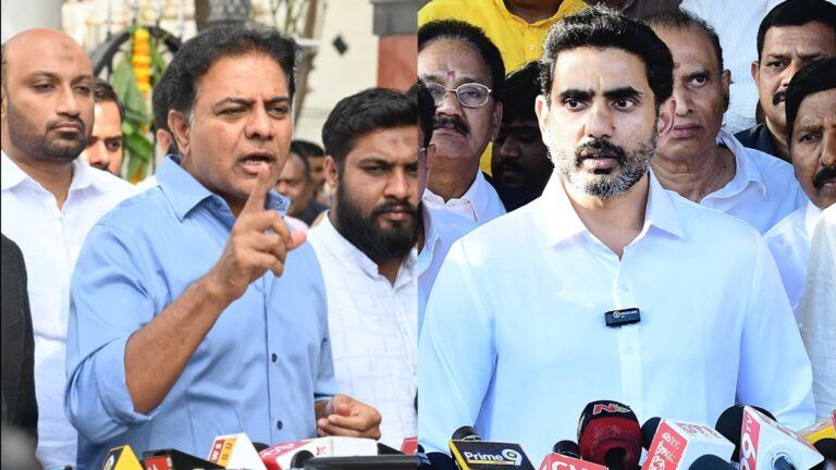 KTR vs Nara Lokesh: Political Language Debate Intensifies