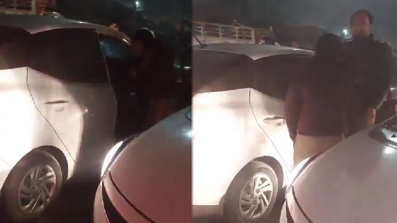 Meerut police sub inspector viral video