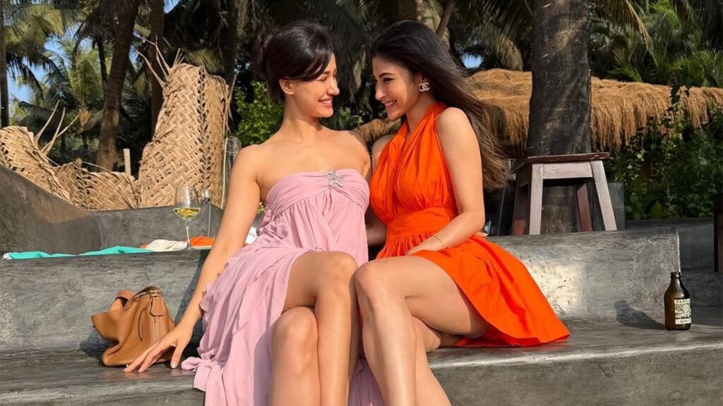 Mouni Roy Disha Patani Goa pictures
